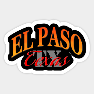 City Pride: El Paso, Texas Sticker